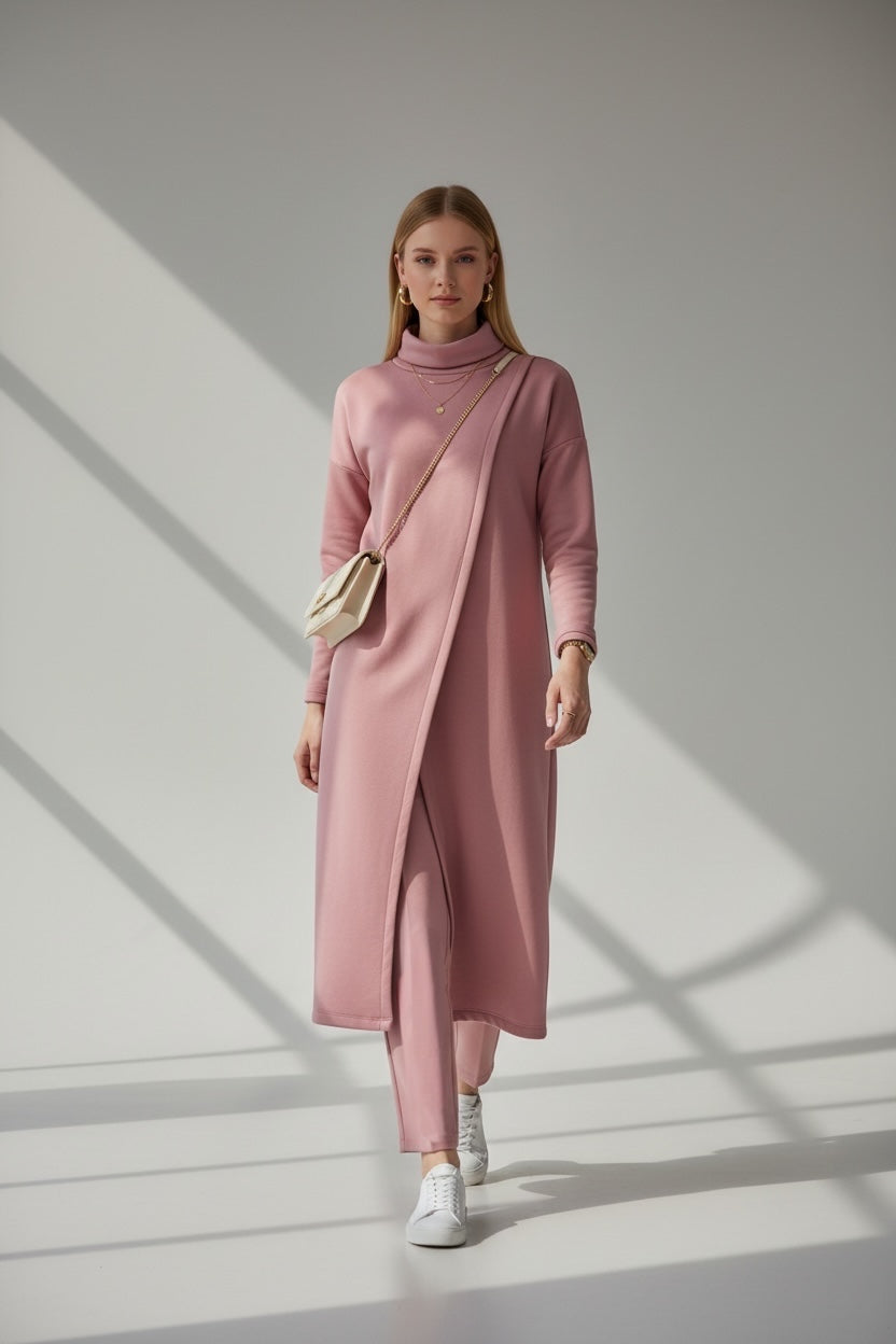 Scuba collection (Long pants set) Pink