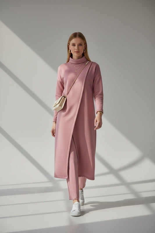 Scuba collection (Long pants set) Pink