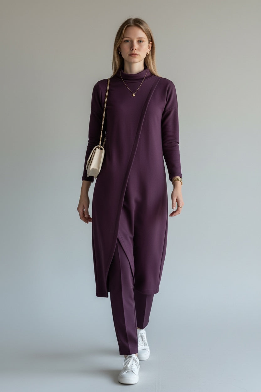 Scuba collection (Long pants set) Purple