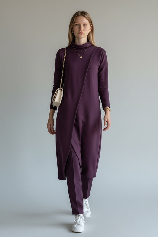 Scuba collection (Long pants set) Purple