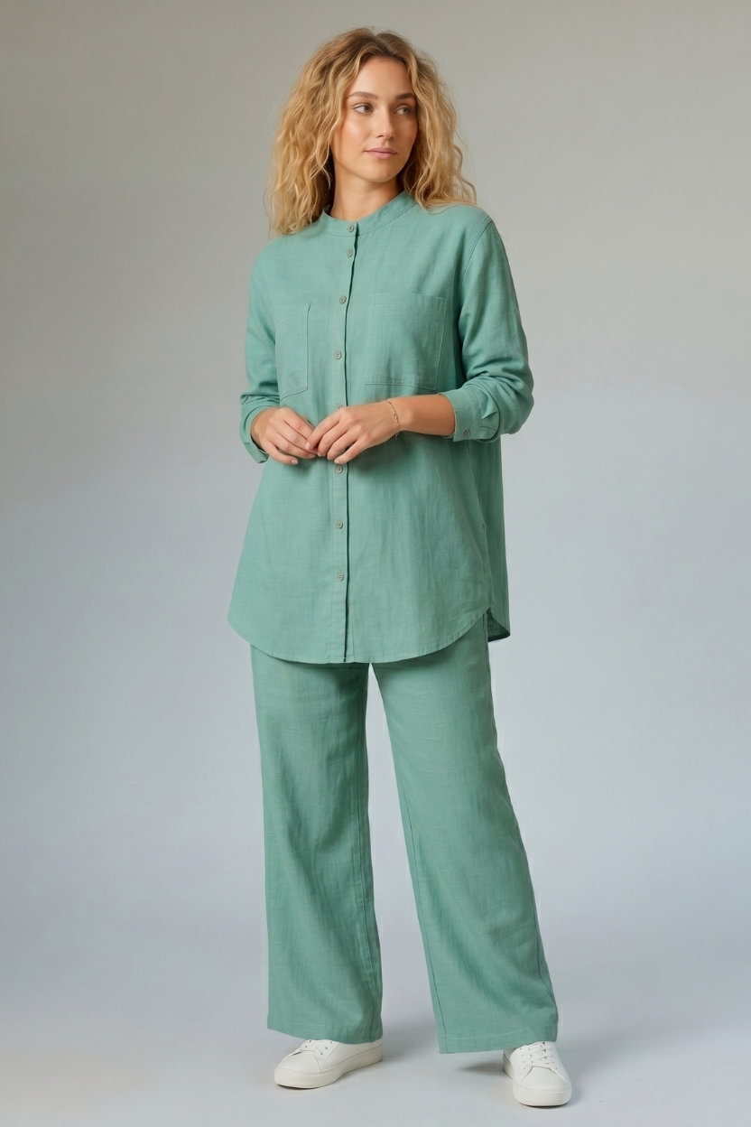 Earth & Light Collection Daily Comfort Set Olive green