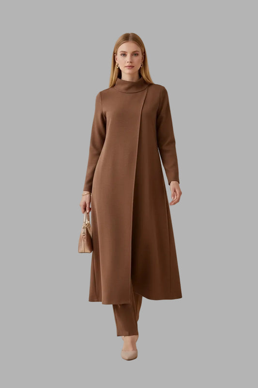 Scuba collection (Long pants set) Brown