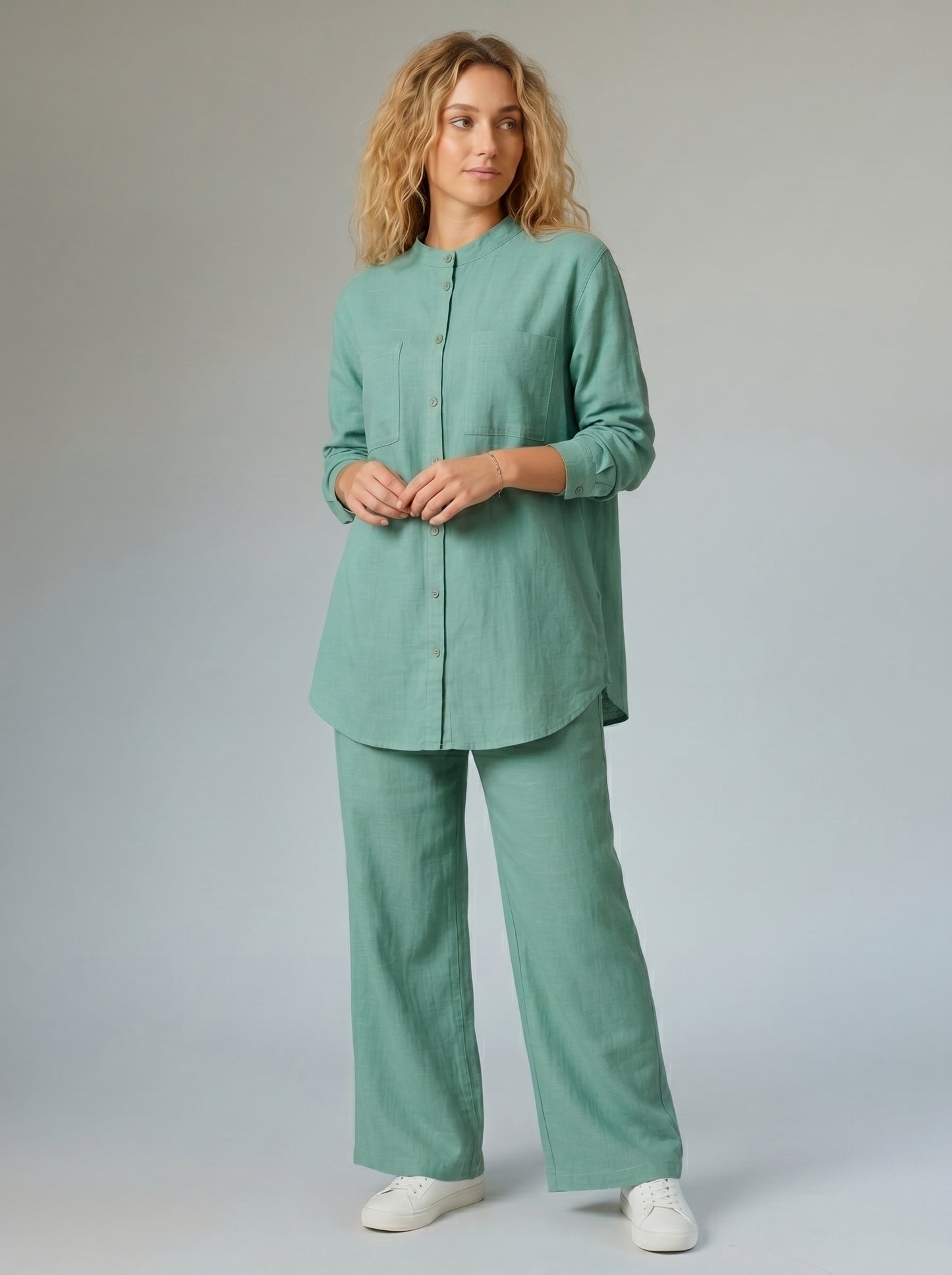 Earth & Light Collection Daily Comfort Set Olive green