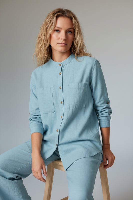 Earth & Light Collection Daily Comfort Set Light Blue